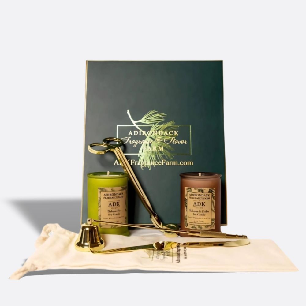 Coffret cadeau de deux bougies ADK (kit d'entretien pour bougies) et de 4,5 oz