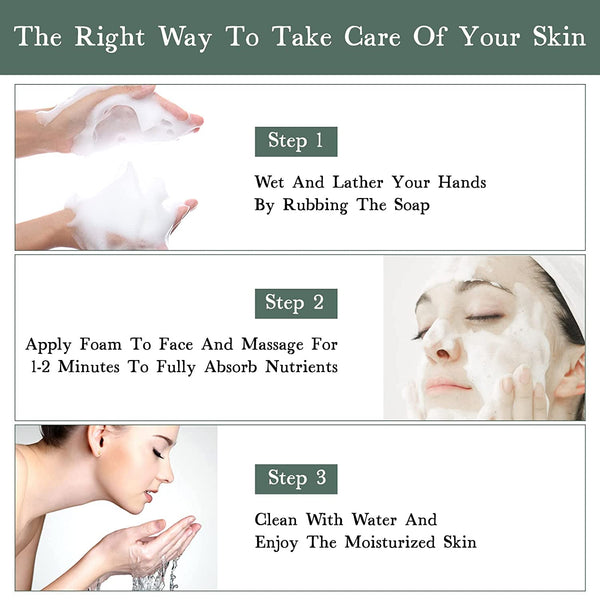 Barre de savon écologique ADK à la boue et à la rose, 16 oz, en boîte