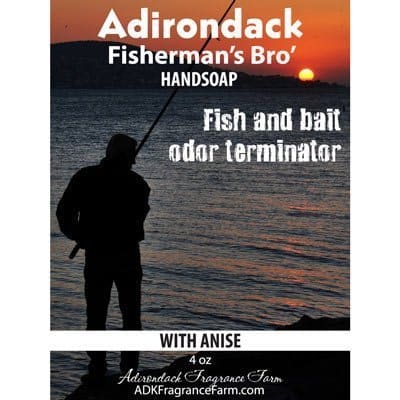ADK Fishermans Soap Bar 4oz with ADK Label