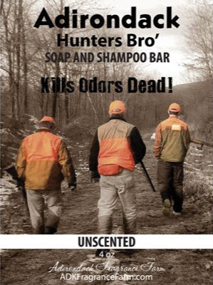 ADK Hunters Soap Bar 4oz with ADK Label