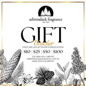 Carte-cadeau de parfum Adirondack