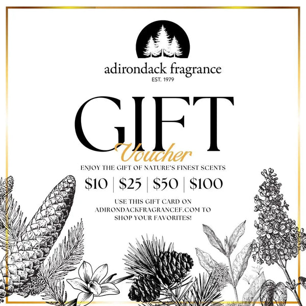 Carte-cadeau de parfum Adirondack