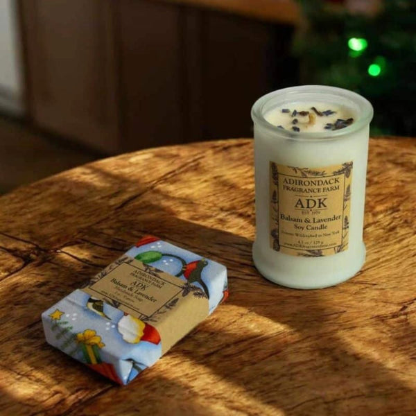 Coffret cadeau de Noël Baume et Lavande