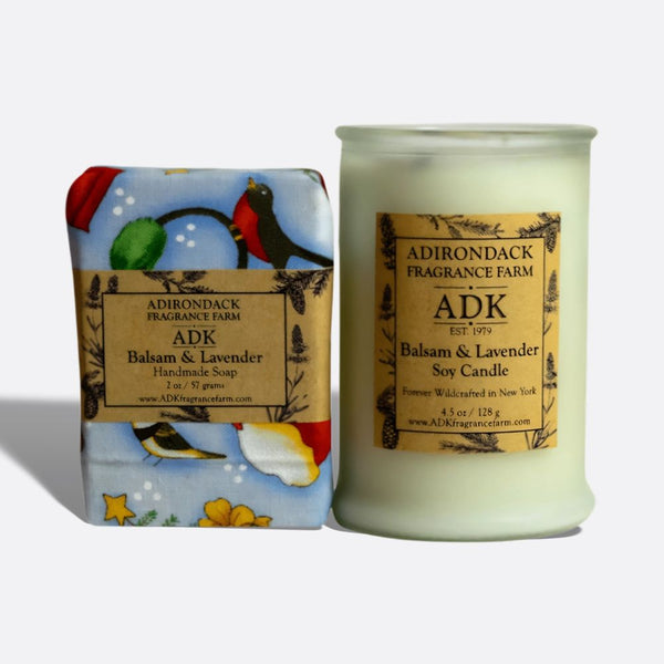 Coffret cadeau de Noël Baume et Lavande