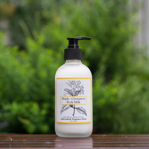 Lait corporel à l'érable et à la cannelle 8 oz