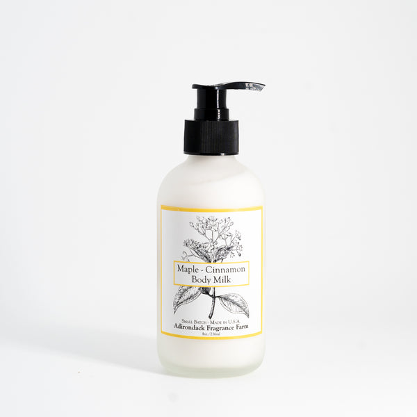 Lait corporel à l'érable et à la cannelle 8 oz