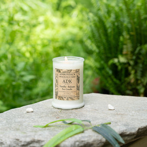 Bougie festive au baume à la vanille