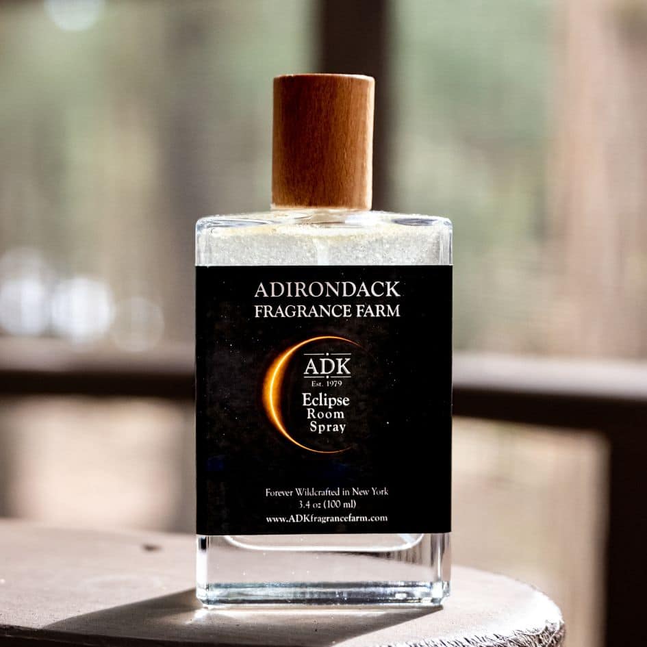 Eclipse Room Spray 3.4oz in glass bottle with ADK Label