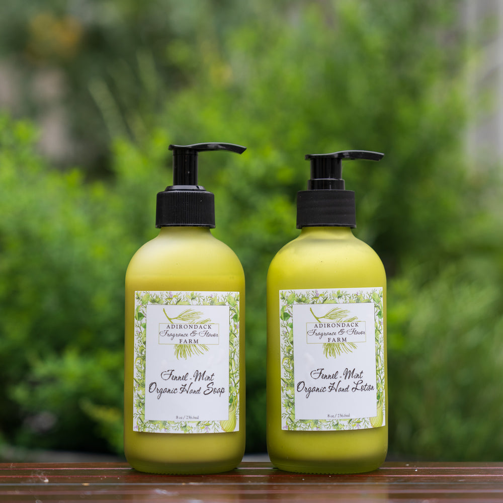 Lotion pour le corps au fenouil et à la menthe 227 ml