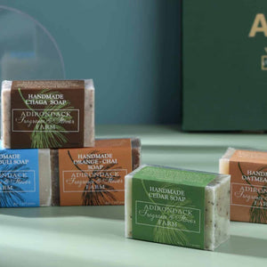 Coffret cadeau de 6 savons faits à la main - 113 g