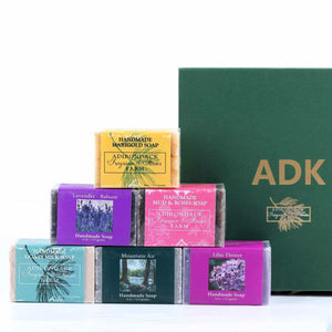 Coffret cadeau de 6 savons faits à la main - 113 g