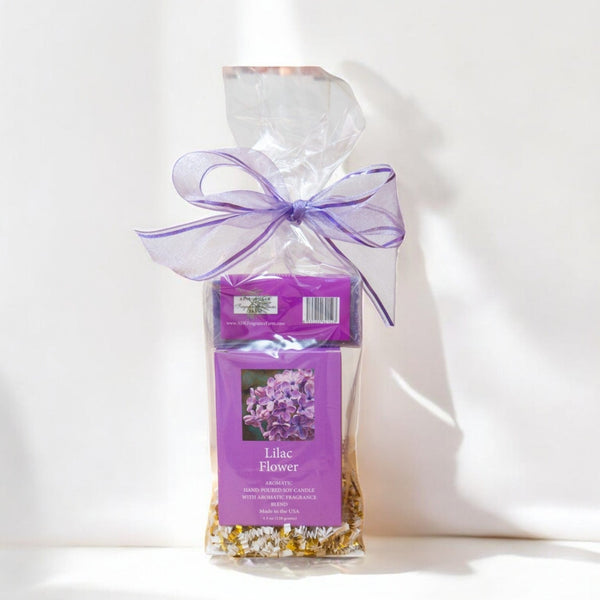 Coffret cadeau spécial printemps lilas