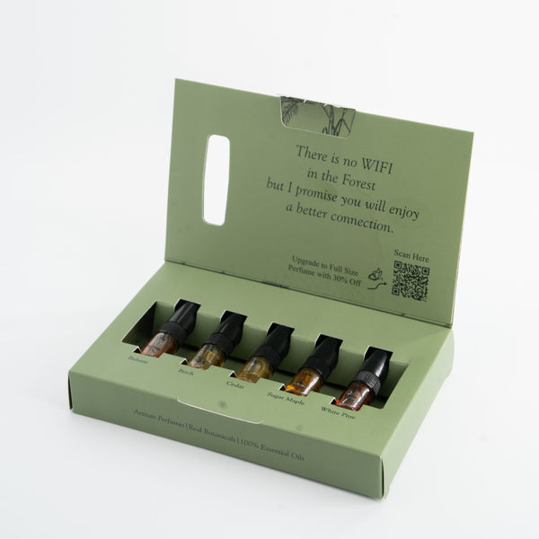 Forest Serenity Perfume Discovery Set 0.07oz X 5