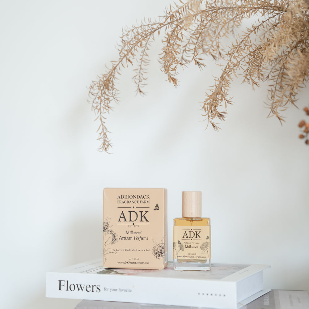 Parfum artisanal à la fleur d'asclépiade