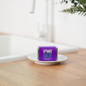 Lavender Balsam Soap Bar 4oz Wrapped