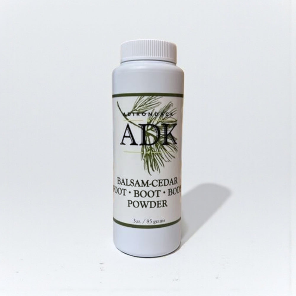 Poudre pour le corps pour les pieds au baume et au cèdre 85 g