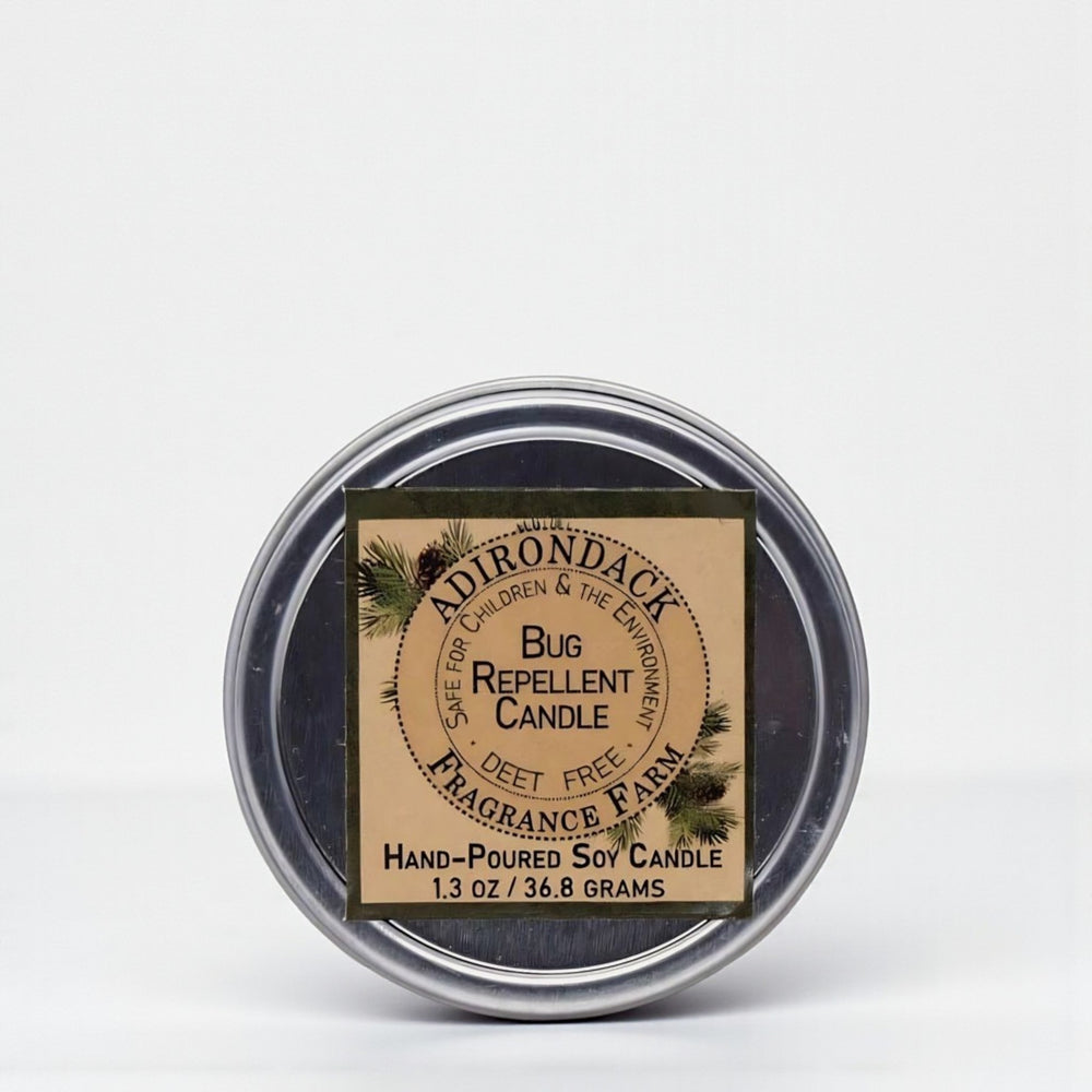 Bougie anti-insectes en boîte