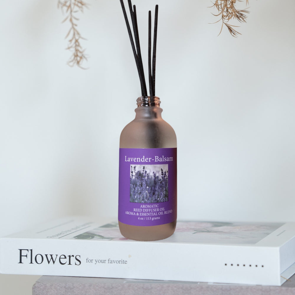 Diffuseur de roseaux baume à la lavande 4 oz