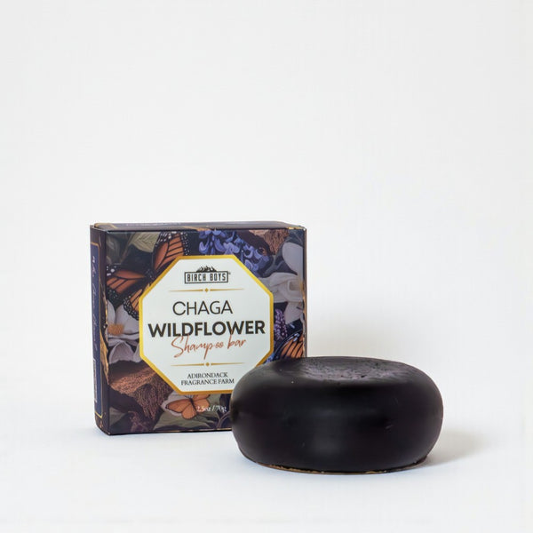 Shampoing solide aux fleurs sauvages de Chaga