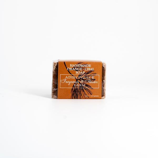 Barre de savon Orange Chai 4 oz non emballée