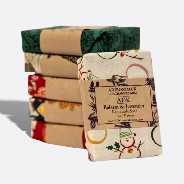 Balsam Lavender Soap 2oz Cloth Wrapped (2)