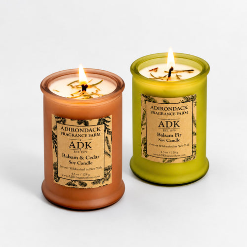 Balsam Candle Duo | Balsam & Cedar + Balsam Fir Soy Candles