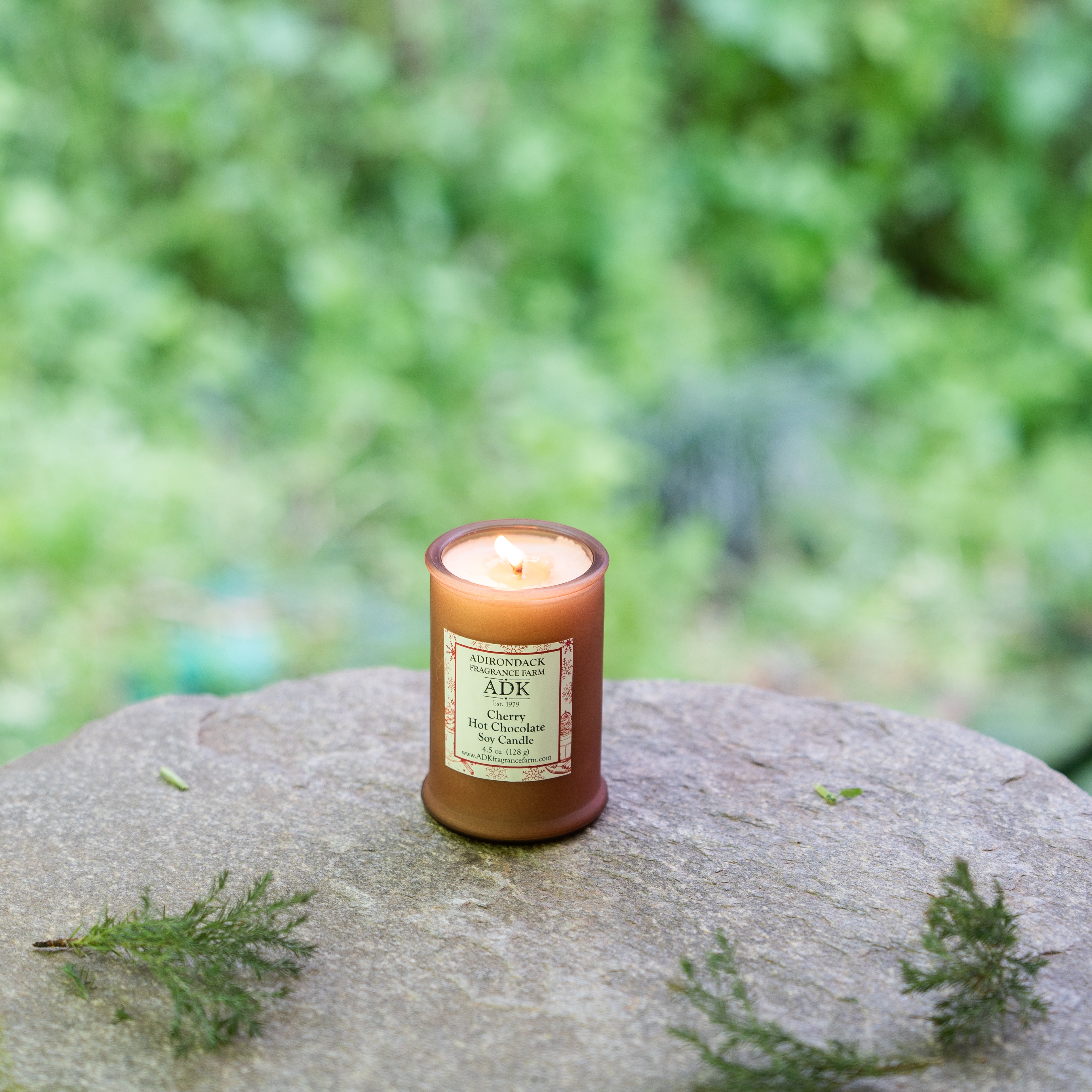 Cherry Hot Chocolate Candle