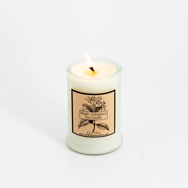 Maple Cinnamon Candle Sweet Spicy Warm Home Fragrance