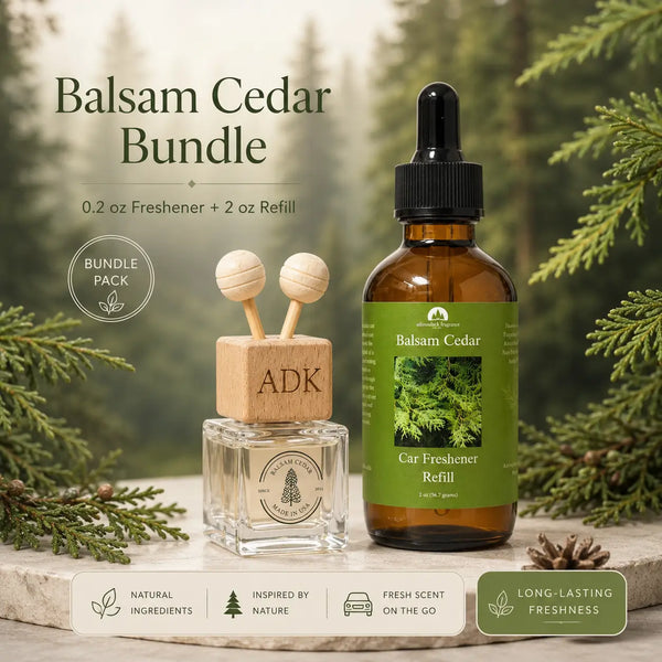 Adirondack Car Freshener + Refill Bundle