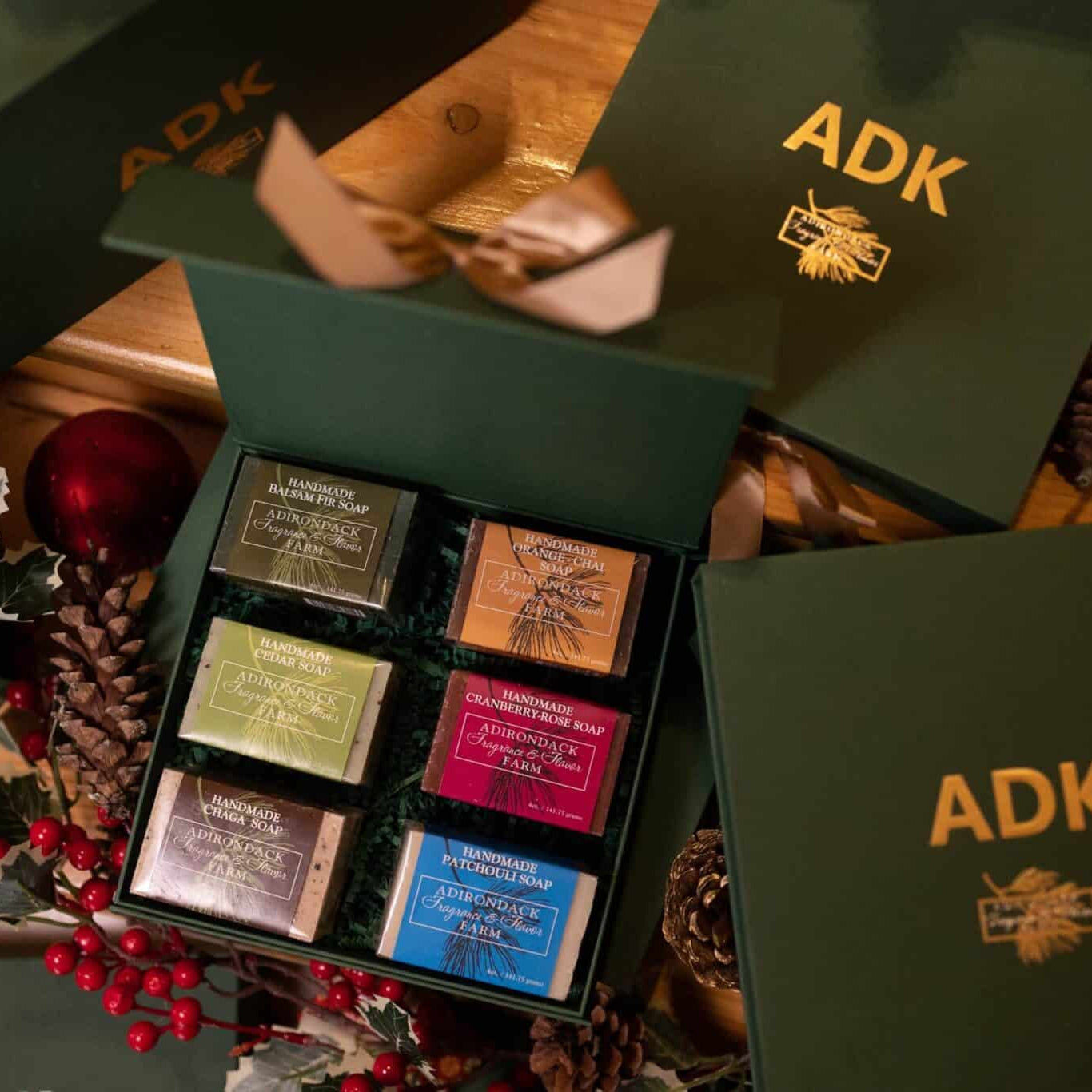 Handmade Soap Gift Set of 6 - 4 oz | Buy Online at Adirondac
