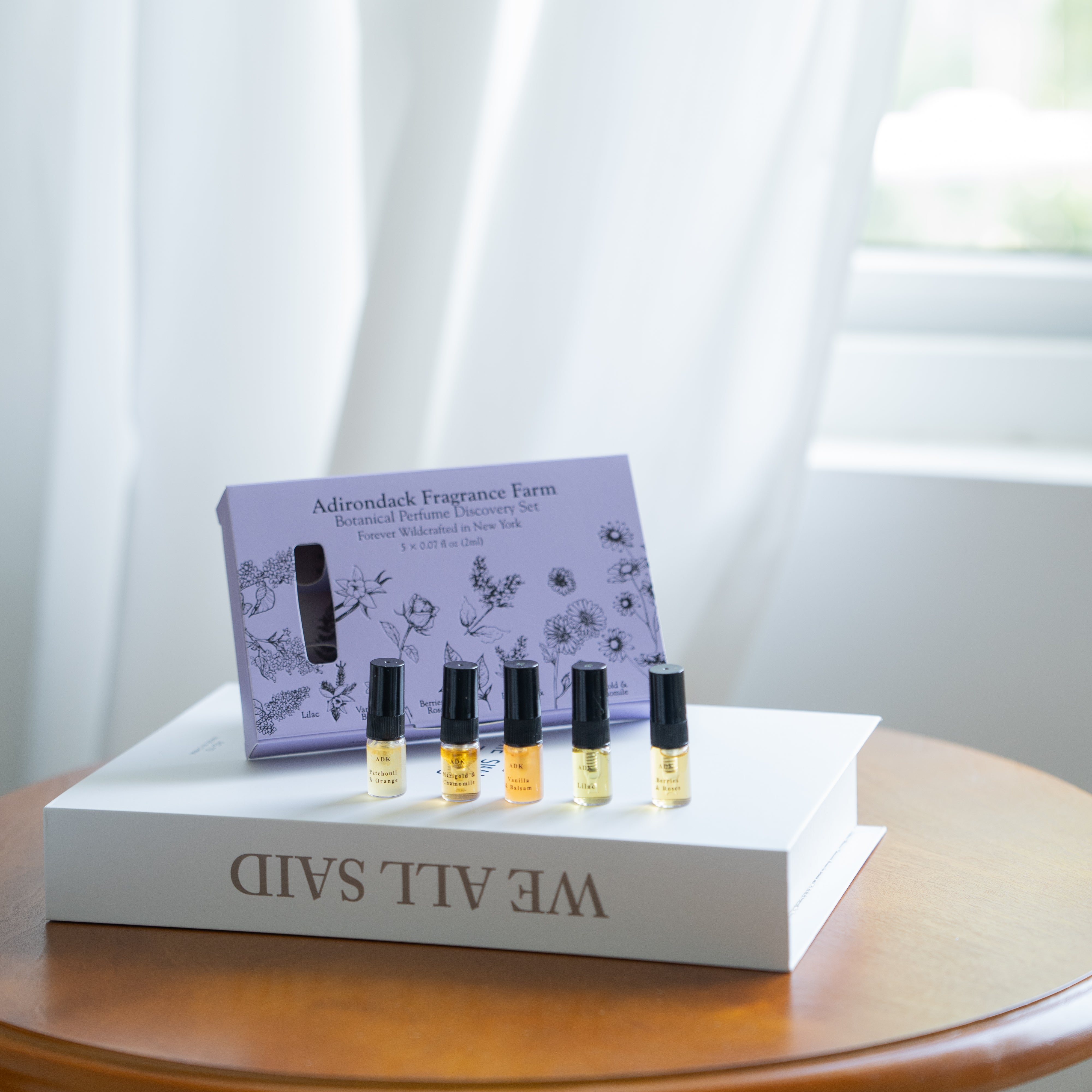 Botanical Perfume Spray Discovery Set | Artisan Travel-Size Fragrance