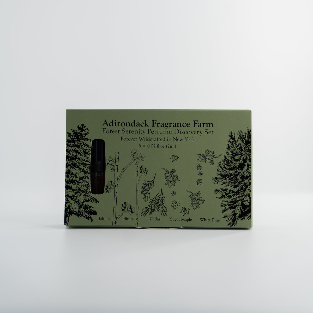 Forest Serenity Perfume Discovery Set (0.07 oz × 5) | Artisa