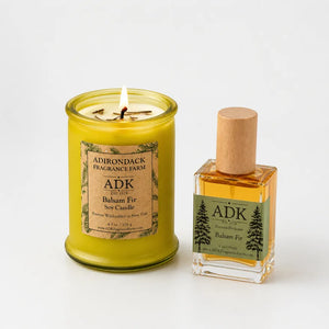 Balsam Fir Candle & Perfume Set