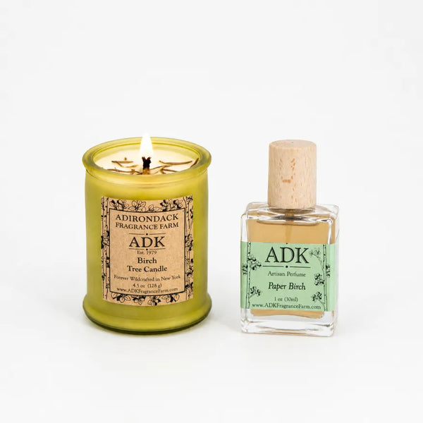 Birch Candle & Perfume Set