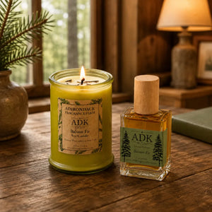 Balsam Fir Candle & Perfume Set