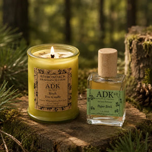 Birch Candle & Perfume Set