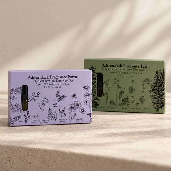 Botanical & Forest Serenity Perfume Discovery Duo | 10 Travel-Size Perfumes (0.07 oz × 10)