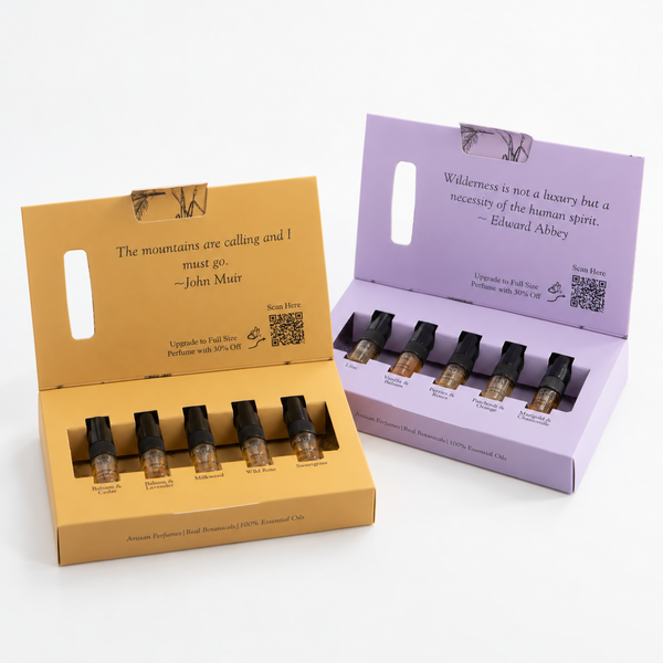 Artisan & Botanical Perfume Discovery Duo | 10 Travel-Size Perfumes (0.07 oz × 10)