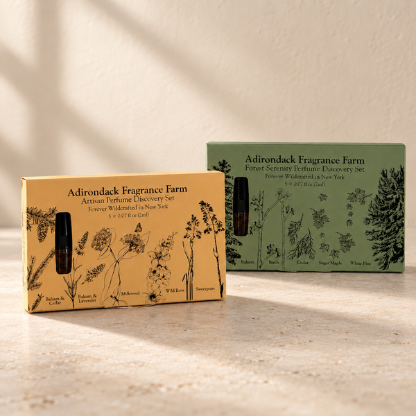 Artisan & Forest Serenity Perfume Discovery Duo | 10 Travel-Size Perfumes (0.07 oz × 10)