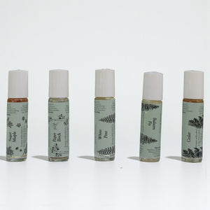 Forest Serenity Perfume Roller Discovery Set 0.33 oz x 5