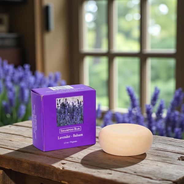 Lavender Balsam Shampoo Bar 2.5oz