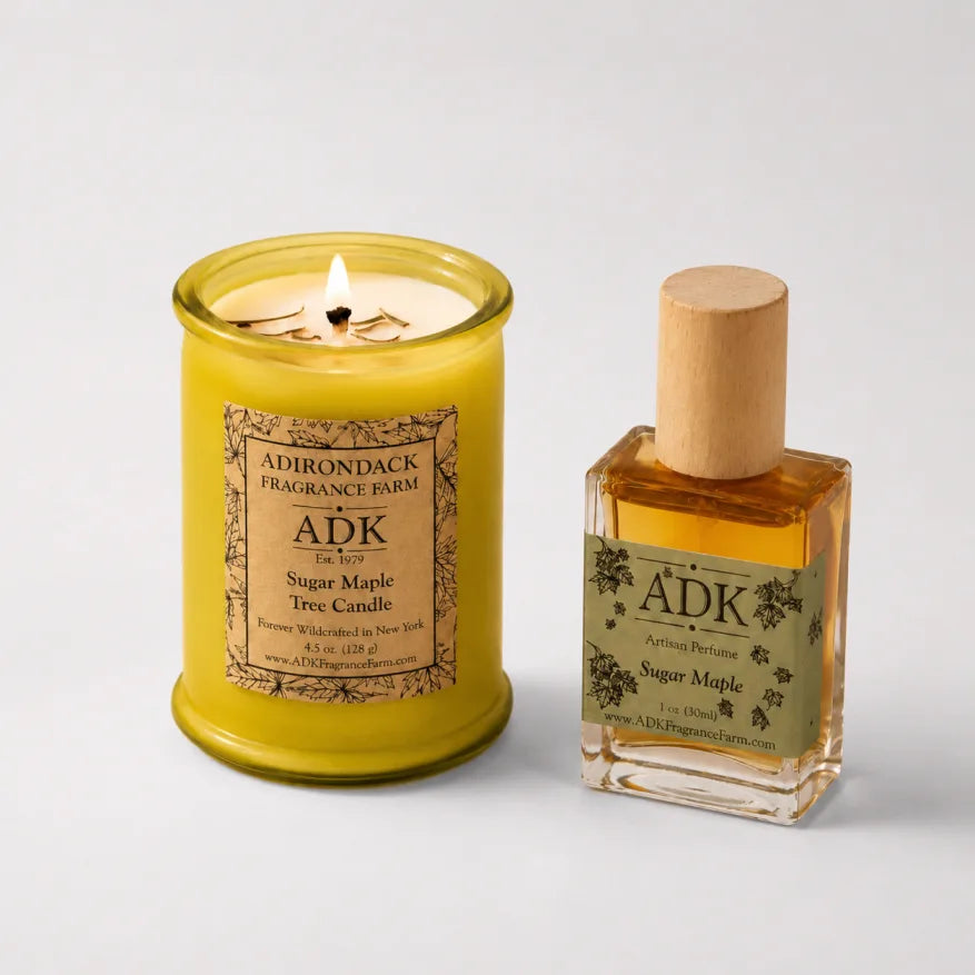 Sugar Maple Candle & Perfume Set